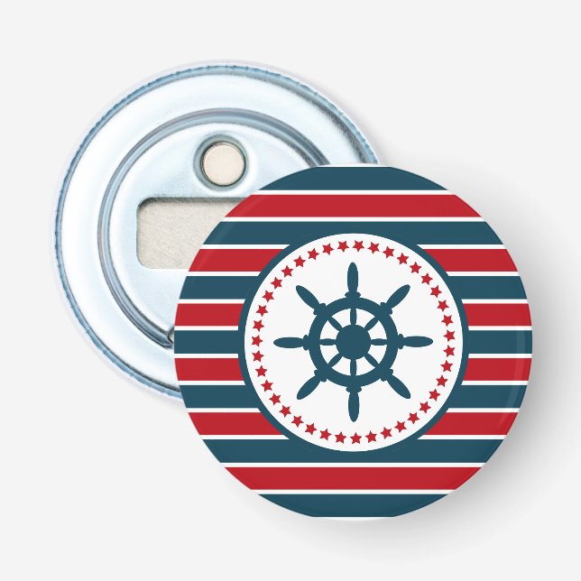 Nautisk design flasköppnare (Framsidan)