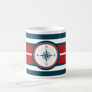 Nautisk design kaffemugg