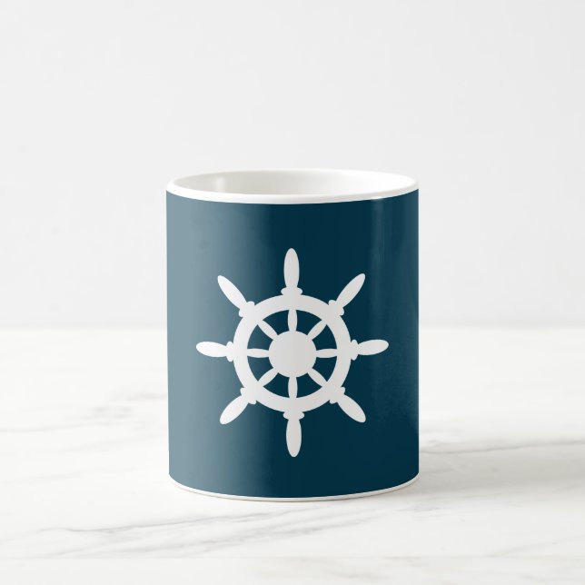 Nautisk design kaffemugg (Center)