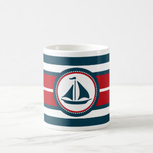 Nautisk design kaffemugg