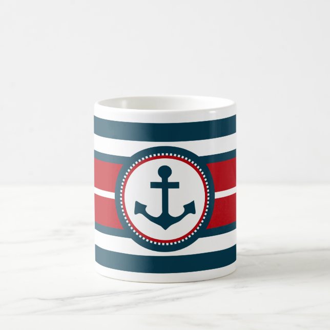 Nautisk design kaffemugg (Center)