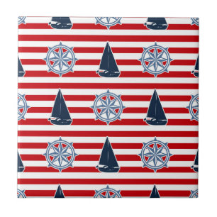 Nautisk design kakelplatta