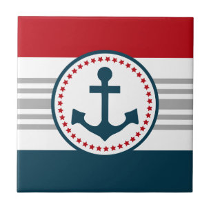 Nautisk design kakelplatta