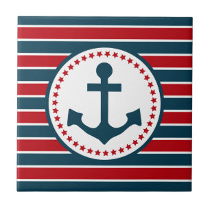 Nautisk design kakelplatta