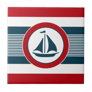 Nautisk design kakelplatta