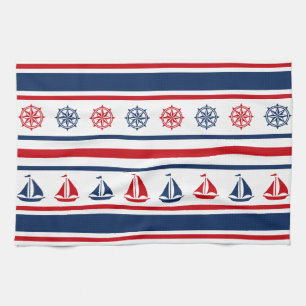 Nautisk design kökshandduk