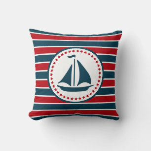 Nautisk design kudde