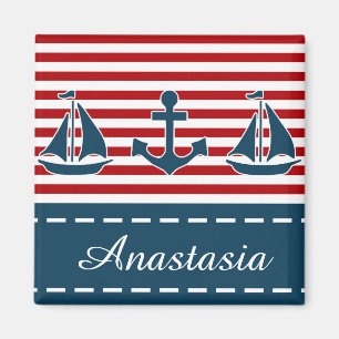 Nautisk design magnet