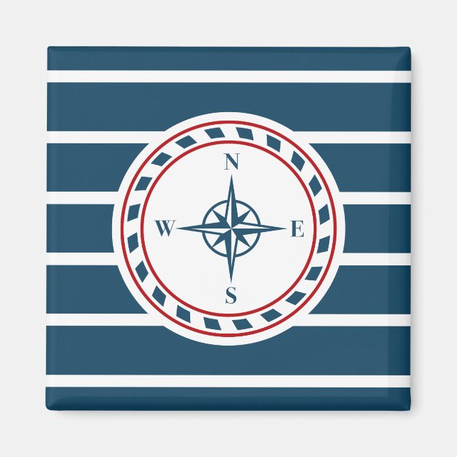 Nautisk design magnet (Framsidan)