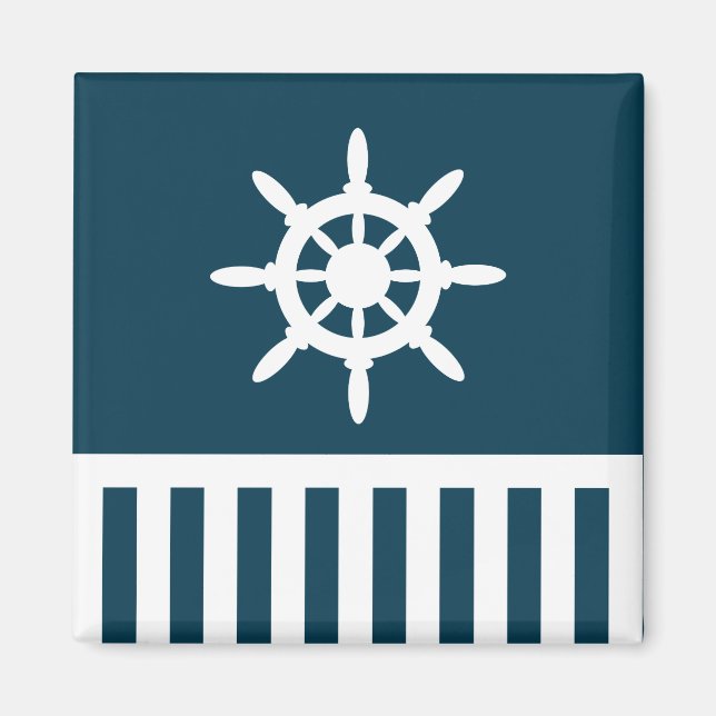 Nautisk design magnet (Framsidan)