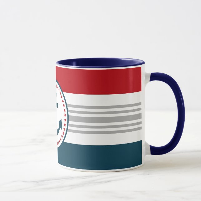 Nautisk design mugg (Höger)
