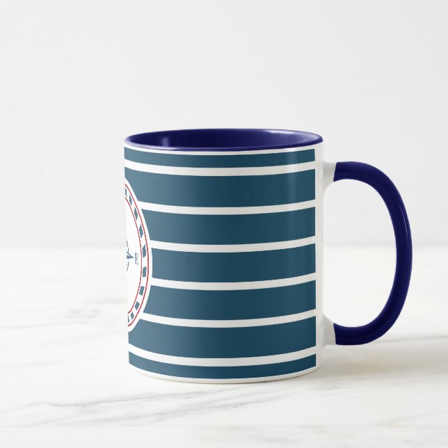 Nautisk design mugg (Höger)