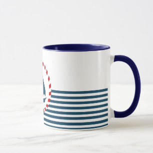 Nautisk design mugg