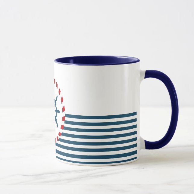 Nautisk design mugg (Höger)