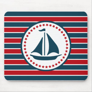 Nautisk design musmatta