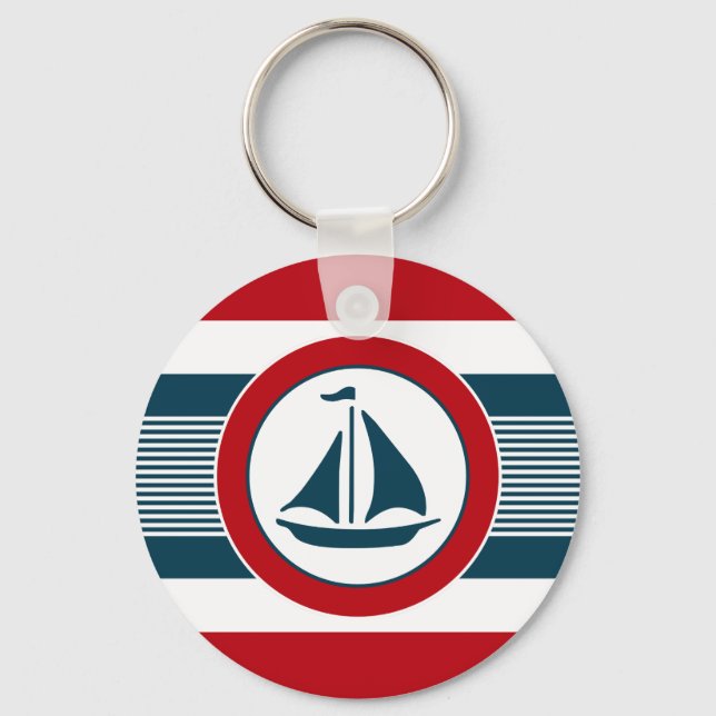 Nautisk design nyckelring (Framsida)
