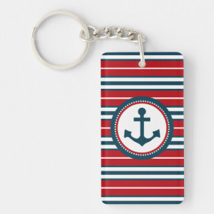 Nautisk design nyckelring