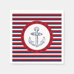Nautisk design pappersservett