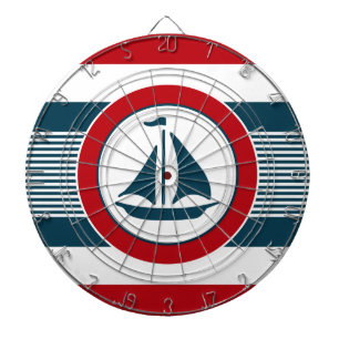 Nautisk design piltavla