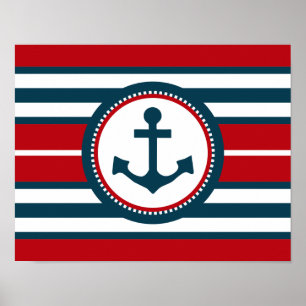 Nautisk design poster