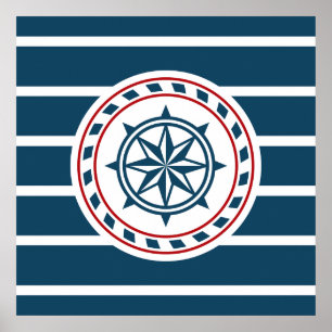 Nautisk design poster