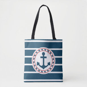 Nautisk design tygkasse