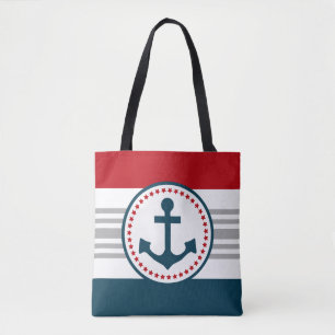 Nautisk design tygkasse