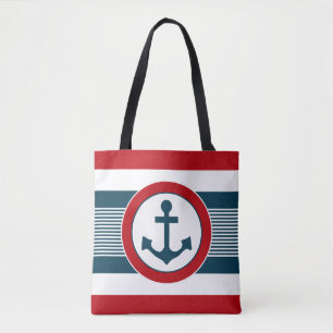 Nautisk design tygkasse