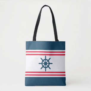 Nautisk design tygkasse