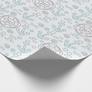 Nautisk, det är en flicka presentpapper