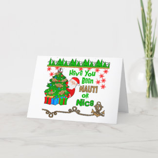 Nautisk eller Nice i jul Helgkort