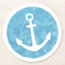 Nautisk fästpunkt - blå babystövel