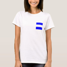 Nautisk flagga J T Shirt