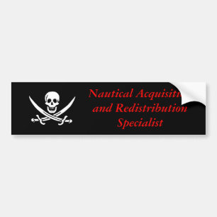 Nautisk förvärv- och redistributionspecialist bildekal