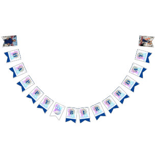 Nautisk (Frakt Wheel) Födelsedag Flaggor