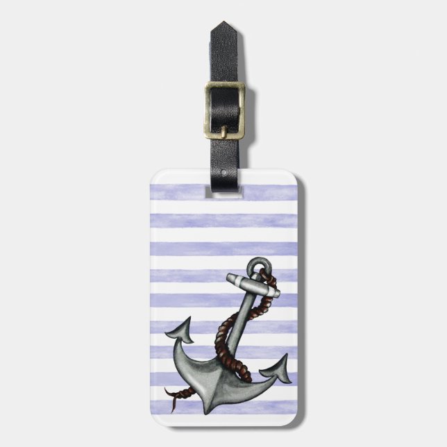 Nautisk Frakts fästpunkt Bagagebricka (Vertikal Framsida)