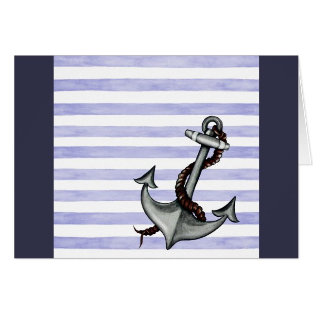 Nautisk Frakts fästpunkt Hälsningskort (Framsidan Horizontal)