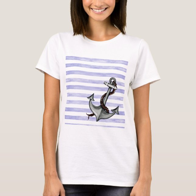 Nautisk Frakts fästpunkt T-shirt (Framsida)