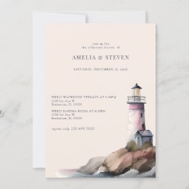 Nautisk, fyr | Sjöfart | Upprepningsmiddag Inbjudningar