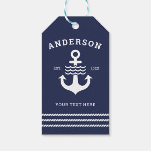 Nautisk havsankare i Sjö Presentetikett