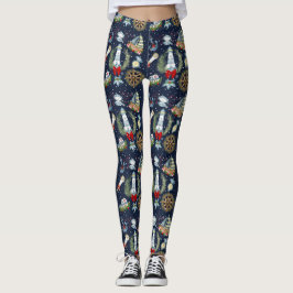 Nautisk jul leggings