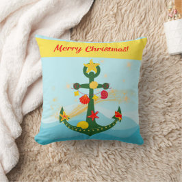 Nautisk julankare kudde