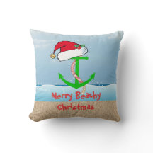 Nautisk julpillow