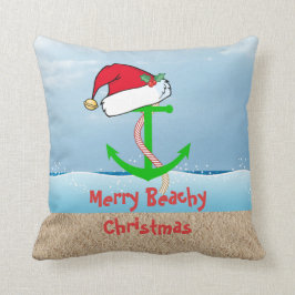 Nautisk julpillow kudde