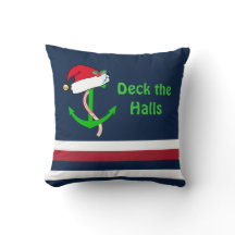 Nautisk julpillow