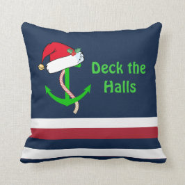 Nautisk julpillow kudde