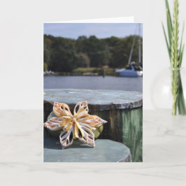 Nautisk julprydnad kort