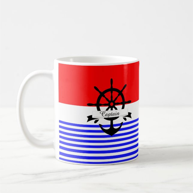 Nautisk Kaffemugg (Vänster)