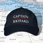 Nautisk kapten Ditt namn Anpassningsbar är broider<br><div class="desc">Vi presenterar perfektens tillbehör för nautisk entusiast: Nautisk kapten Ditt namn Anpassningsbar Embroiderade Hat. Den här skräddarsydda hatten är perfekt för alla som kärlek tillbringar tid på vatten. Den är gjord av högkvalitativa material och designad med ett klassiskt blått färg-system. Vare sig du är kapten över en frakt, jakt eller...</div>