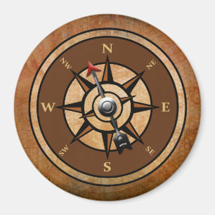 Nautisk kompass magnet